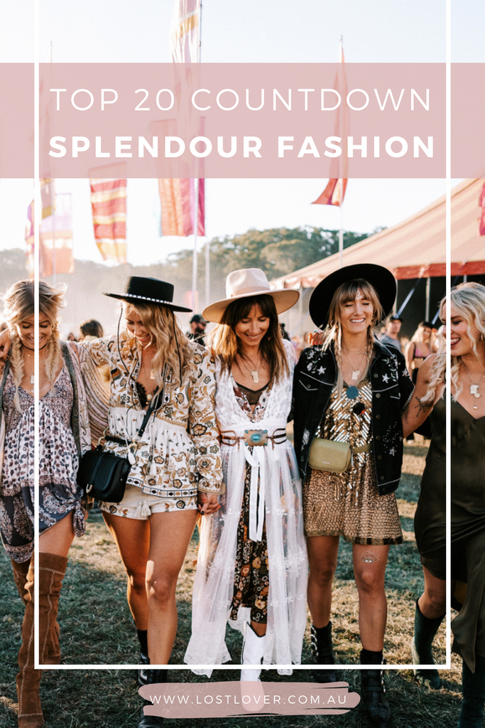 Our Top 20 Favourite Festival Outfits from Splendour 2018
