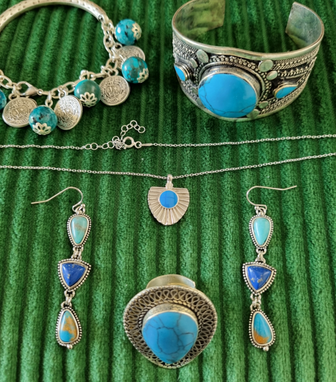 Boho Turquoise Jewellery Bundle