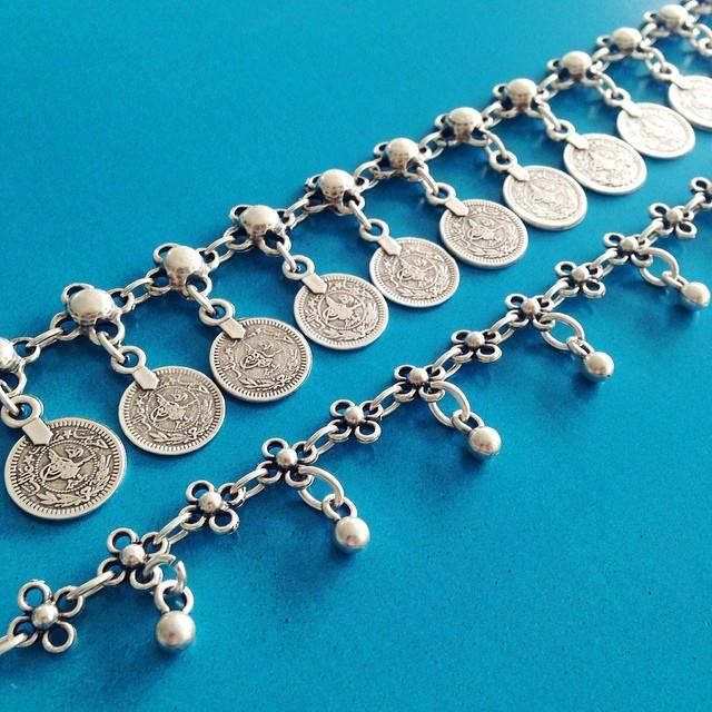 Anatolian anklet with coins - Anklet - Bohemian Jewellery and Homewares - Lost Lover