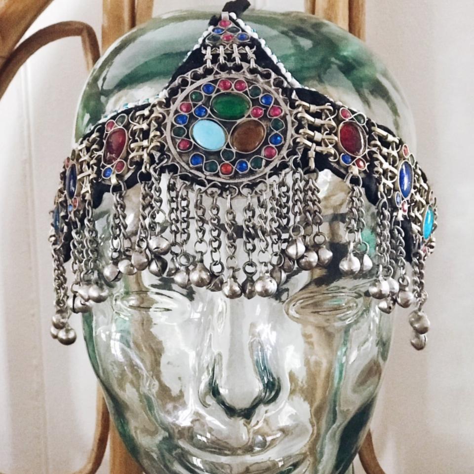 Kuchi headpiece - 'Jewelled Medallion' - selection - Headpiece - Bohemian Jewellery and Homewares - Lost Lover