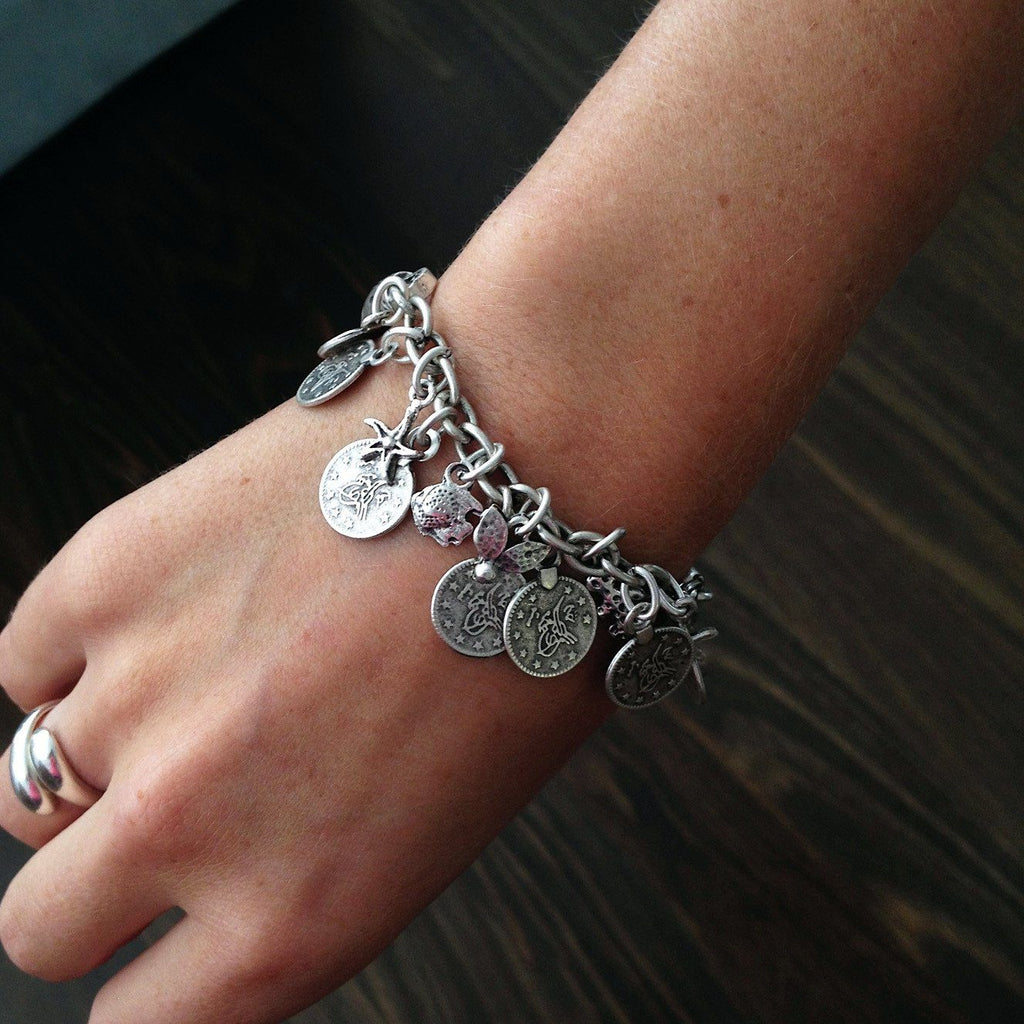 Amasya bracelet with coins - Bracelet - Bohemian Jewellery and Homewares - Lost Lover