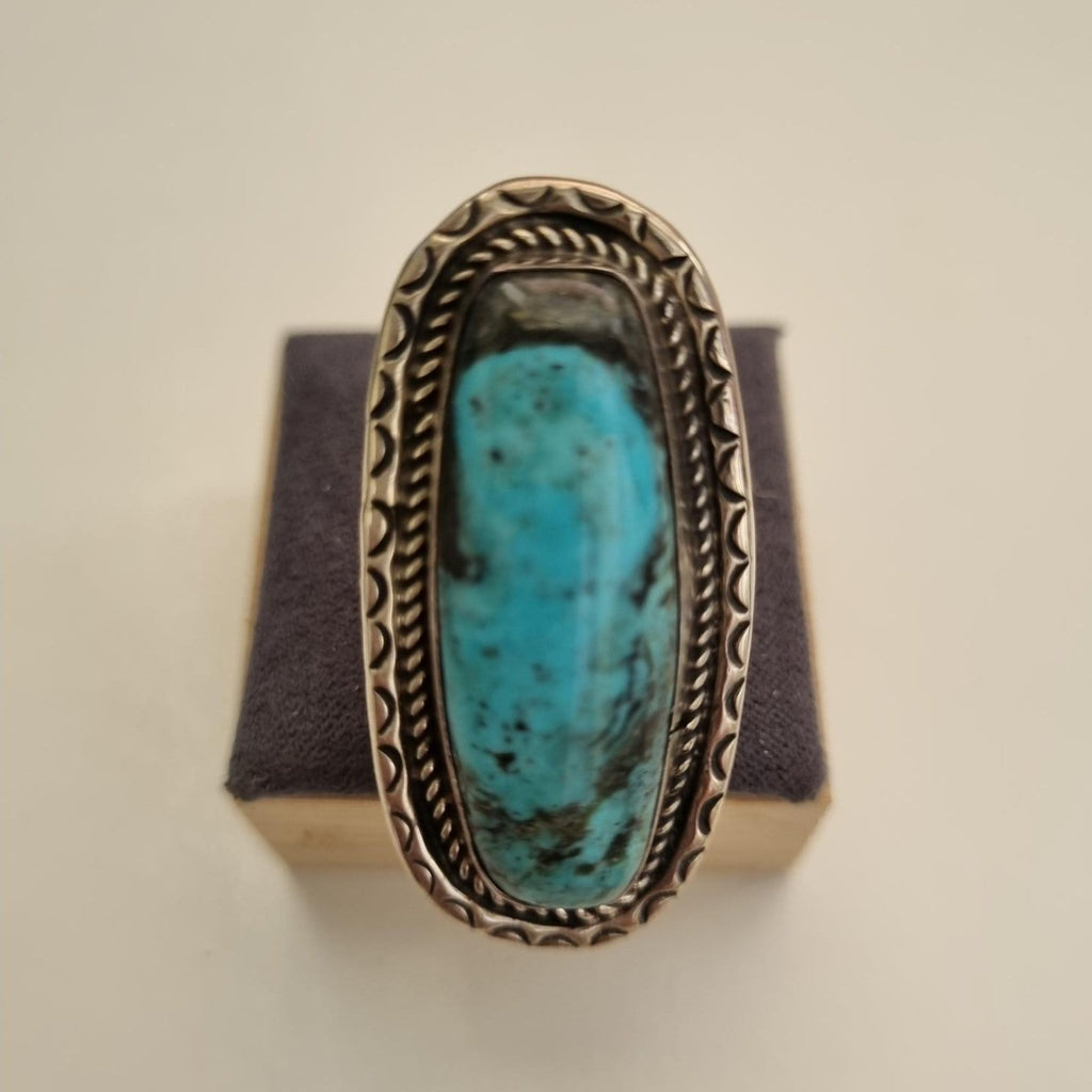 Blue Ocean Navajo Ring - Ring - Boho Jewelry - Lost Lover