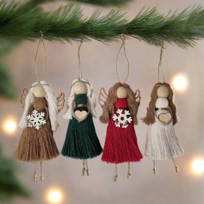 Handmade_Angel_Macrame_Christmas_Decorations