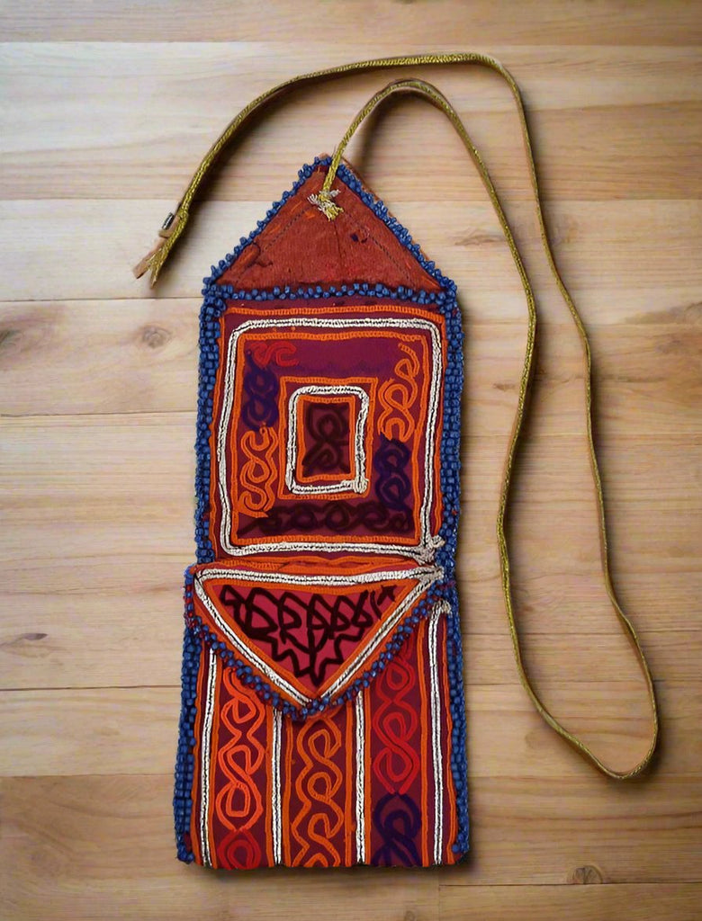 Lost Lover - Handmade Tribal Pouch - Tanaquil