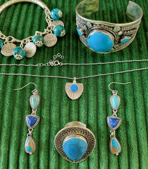 Boho Turquoise Jewellery Bundle Lost Lover