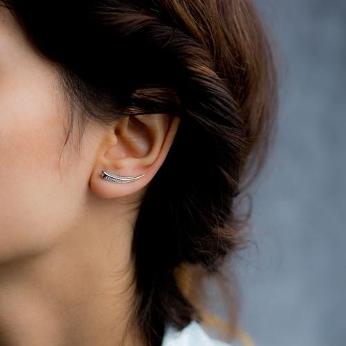 Ethereal Ear Cuff - Silver - Earrings - Boho Jewelry - Lost Lover