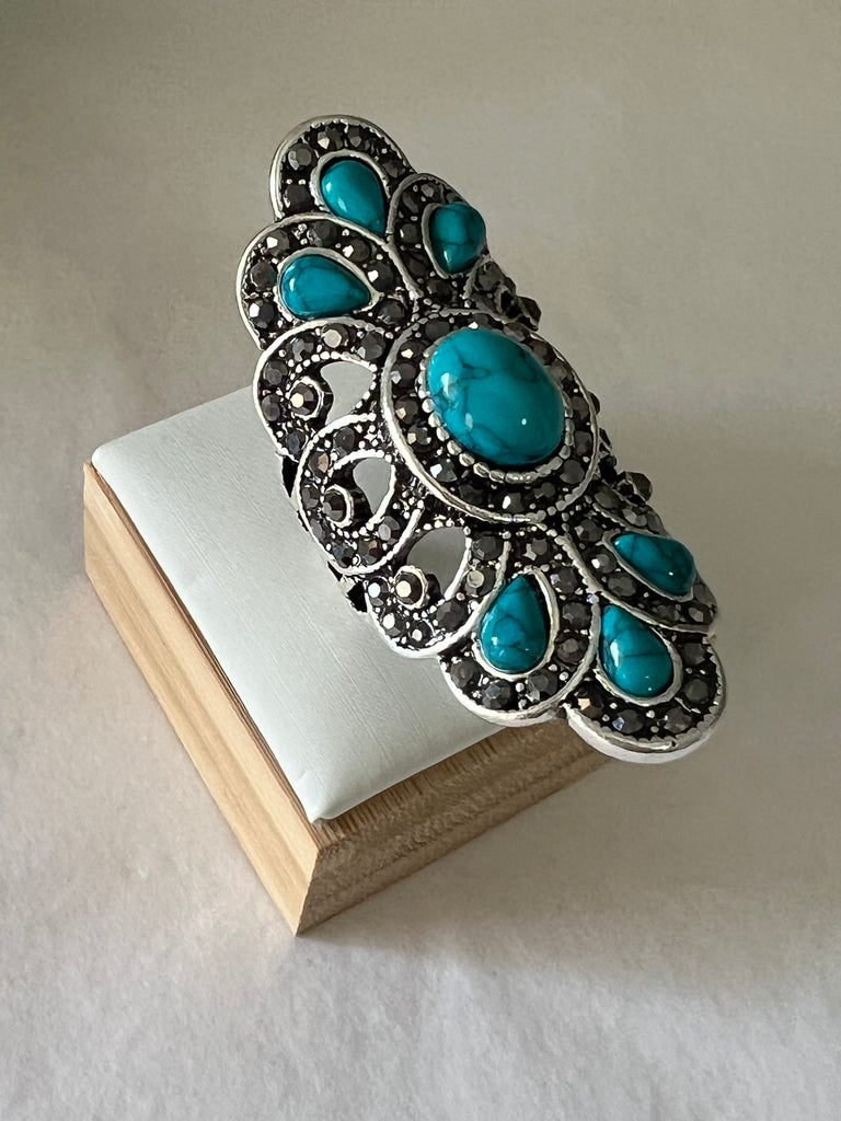 Tahni Turquoise Ring -  - Boho Jewelry by Lost Lover