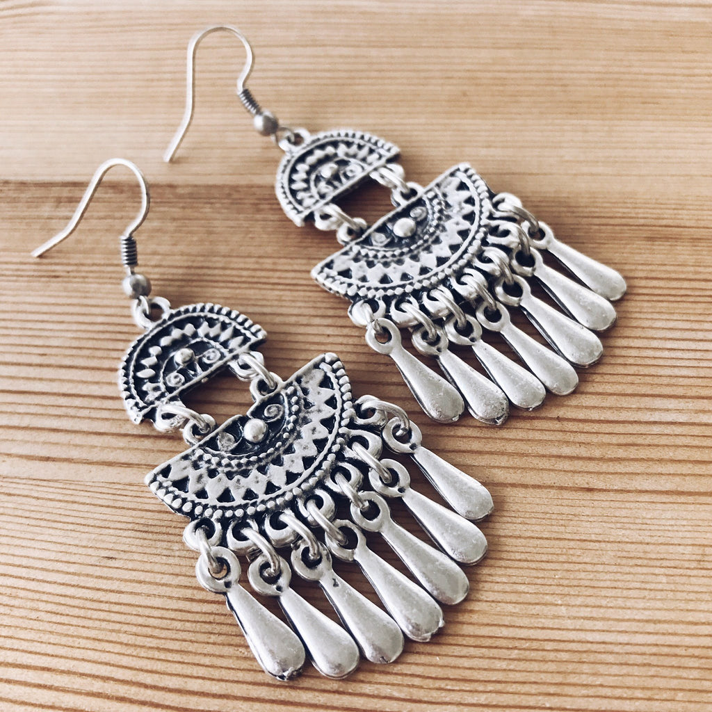 Anatolian Earrings - "Wild Droplet" - Earrings - Bohemian Jewellery and Homewares - Lost Lover